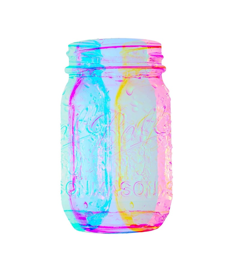 Fairy Lights in Mason Jars